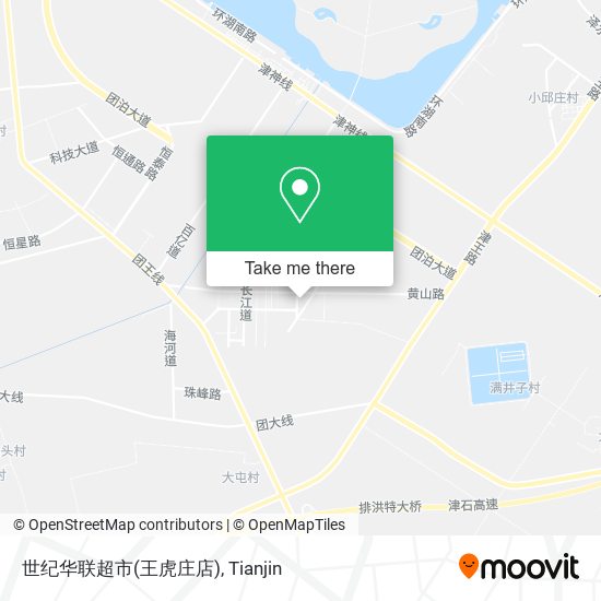 世纪华联超市(王虎庄店) map