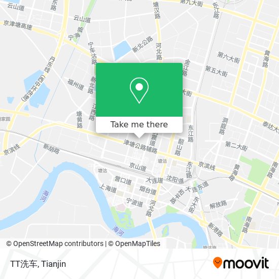 TT洗车 map