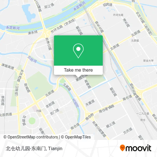 北仓幼儿园-东南门 map