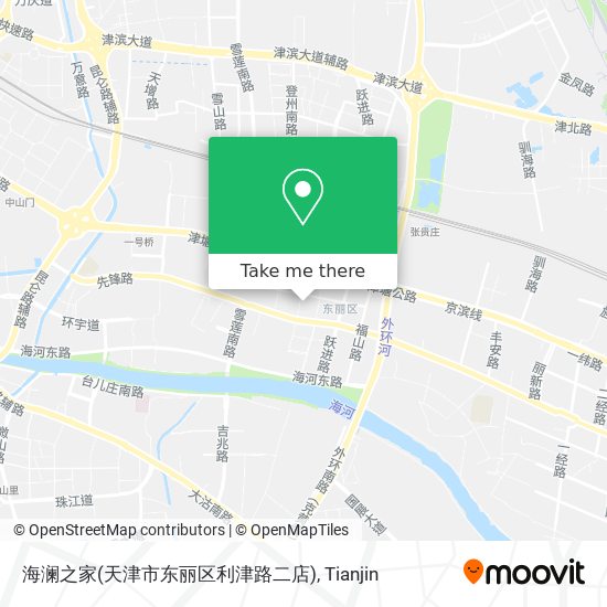 海澜之家(天津市东丽区利津路二店) map