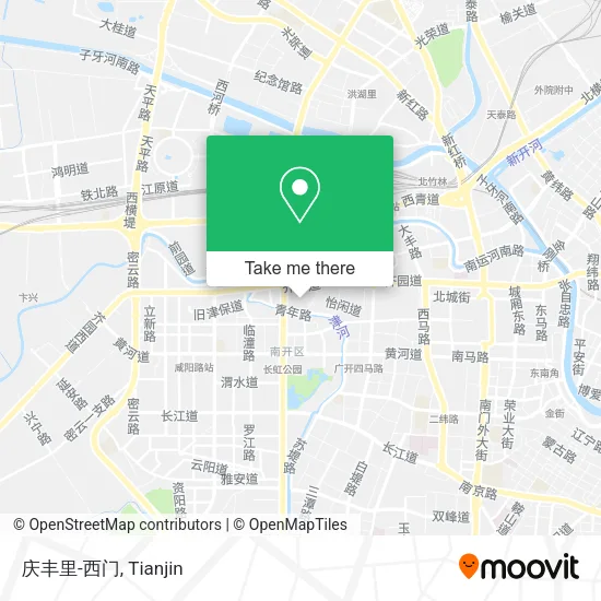 庆丰里-西门 map