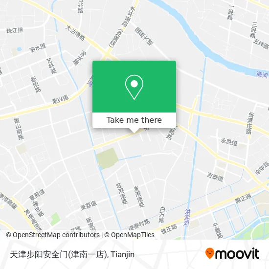 天津步阳安全门(津南一店) map