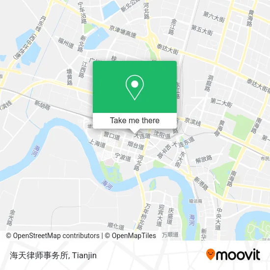 海天律师事务所 map