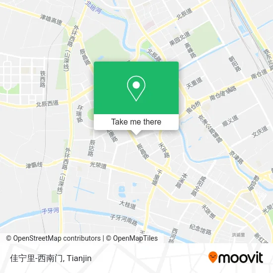 佳宁里-西南门 map