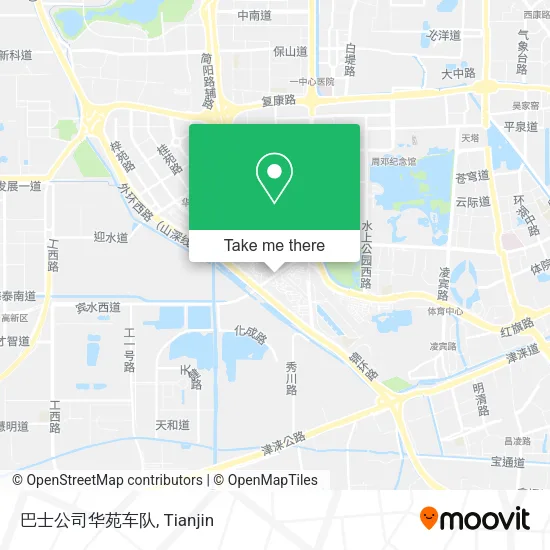 巴士公司华苑车队 map