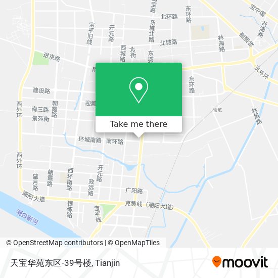 天宝华苑东区-39号楼 map