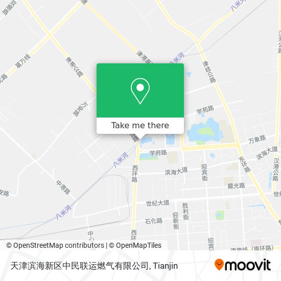 天津滨海新区中民联运燃气有限公司 map
