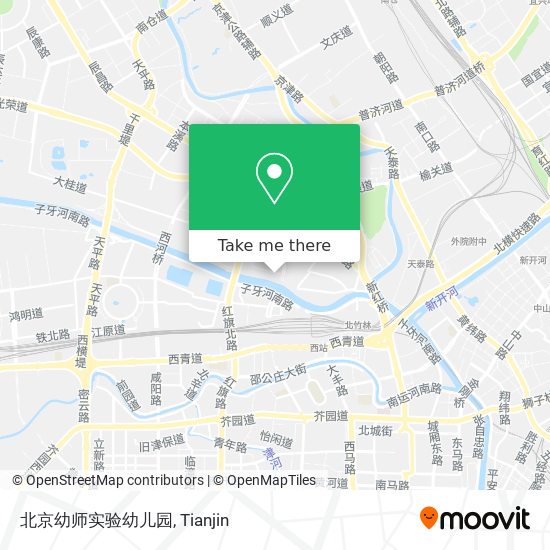 北京幼师实验幼儿园 map