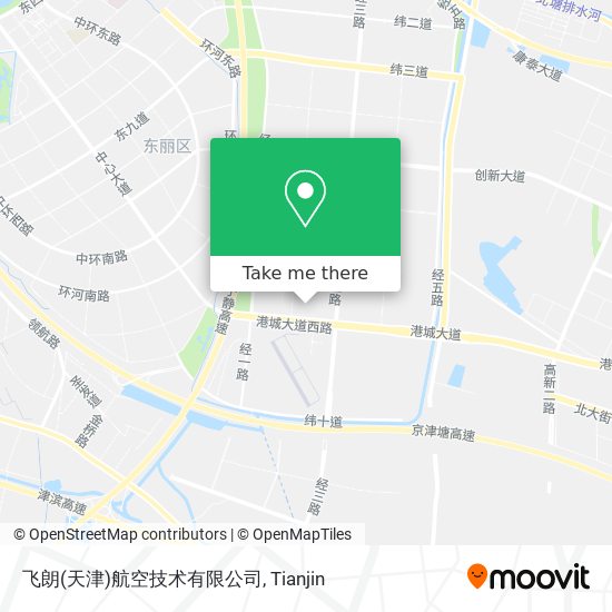 飞朗(天津)航空技术有限公司 map