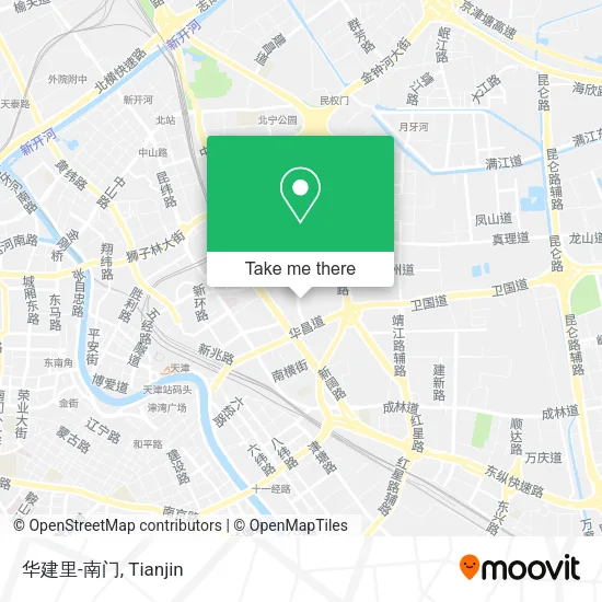 华建里-南门 map