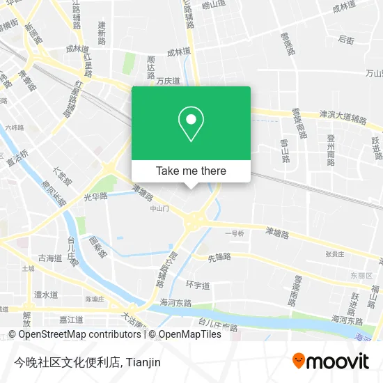 今晚社区文化便利店 map
