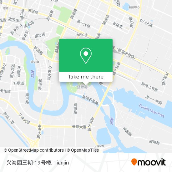 兴海园三期-19号楼 map