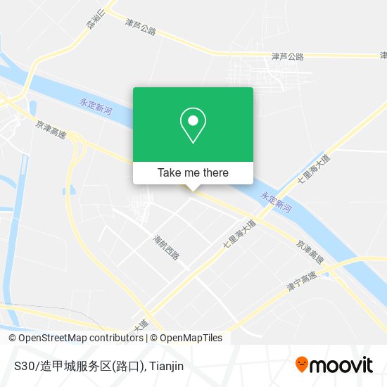S30/造甲城服务区(路口) map