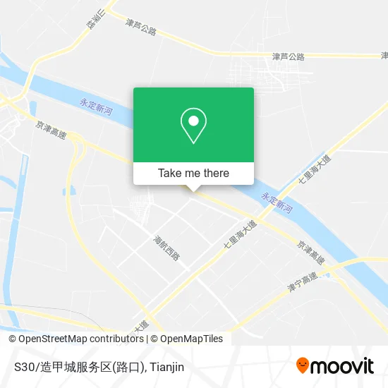 S30/造甲城服务区(路口) map