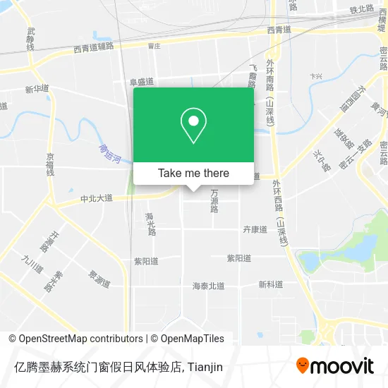 亿腾墨赫系统门窗假日风体验店 map
