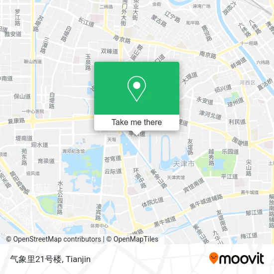 气象里21号楼 map