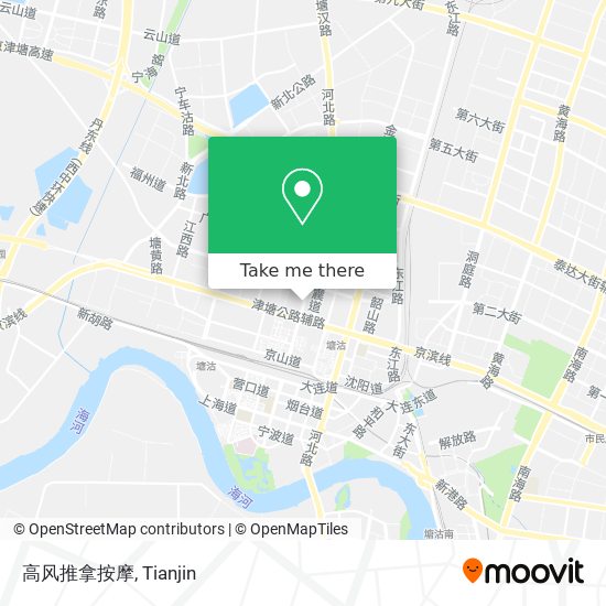 高风推拿按摩 map