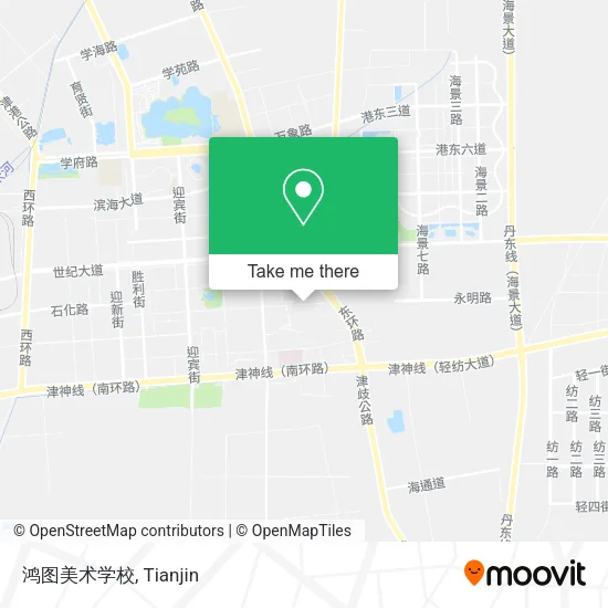 鸿图美术学校 map