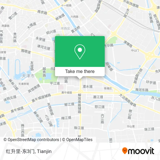 红升里-东3门 map