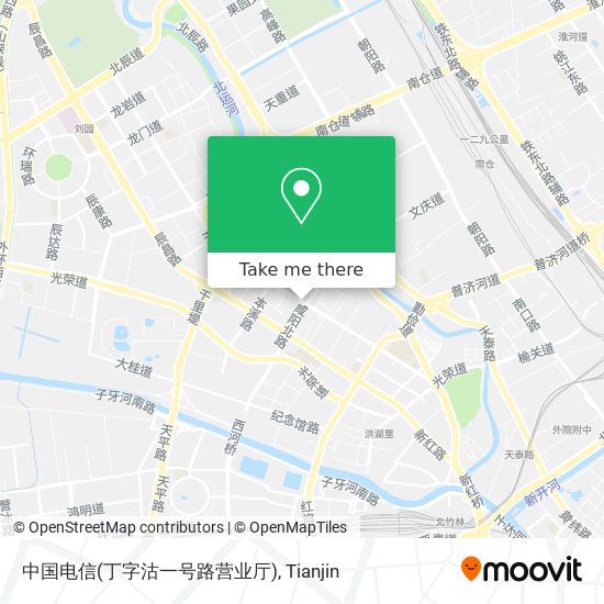 中国电信(丁字沽一号路营业厅) map