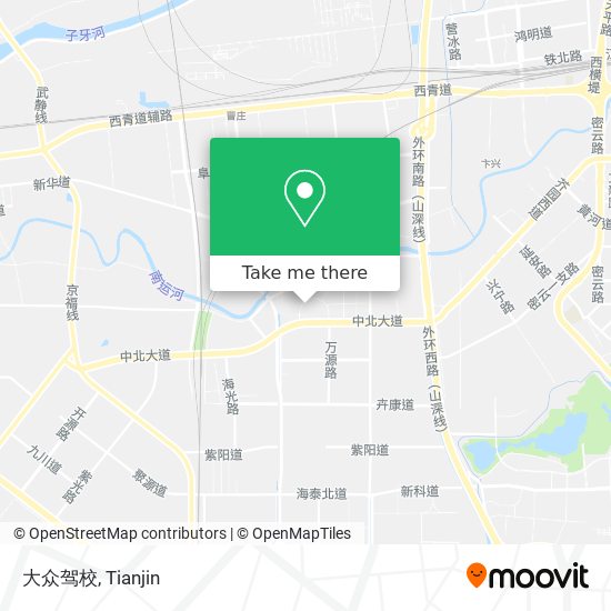 大众驾校 map