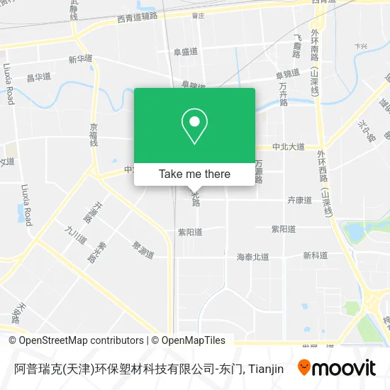 阿普瑞克(天津)环保塑材科技有限公司-东门 map