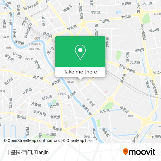 丰盛园-西门 map
