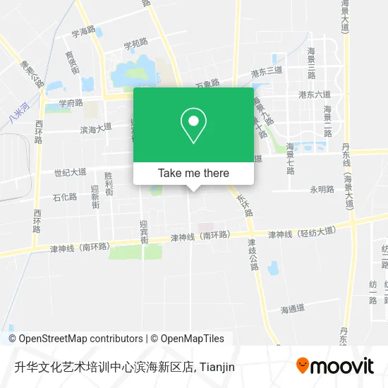 升华文化艺术培训中心滨海新区店 map