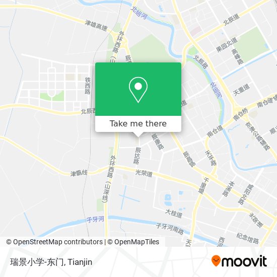 瑞景小学-东门 map