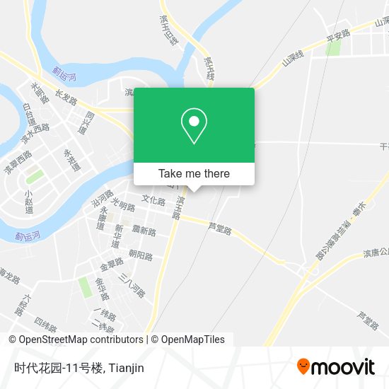 时代花园-11号楼 map