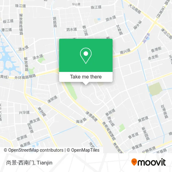 尚景-西南门 map