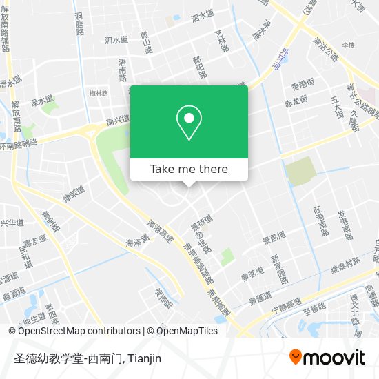 圣德幼教学堂-西南门 map