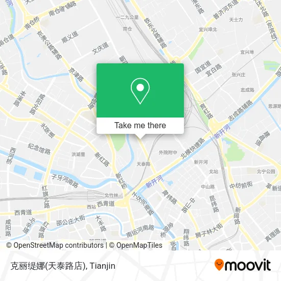 克丽缇娜(天泰路店) map