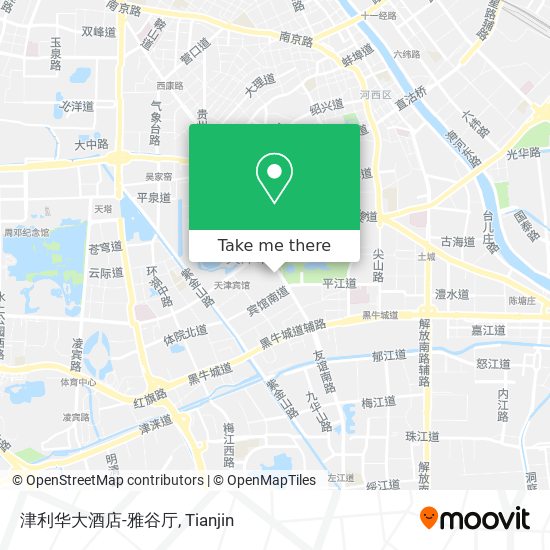 津利华大酒店-雅谷厅 map