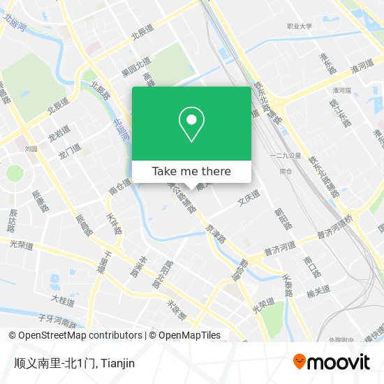 顺义南里-北1门 map