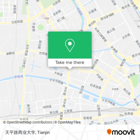 天平路商业大学 map