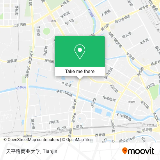 天平路商业大学 map