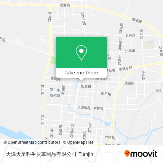 天津天星科生皮革制品有限公司 map