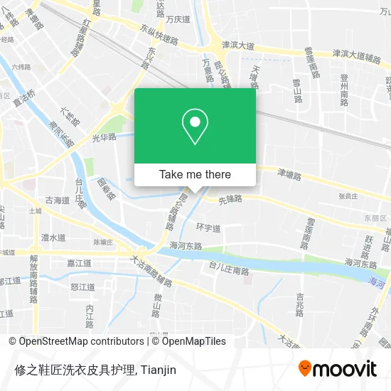 修之鞋匠洗衣皮具护理 map