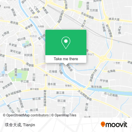 璞舍天成 map