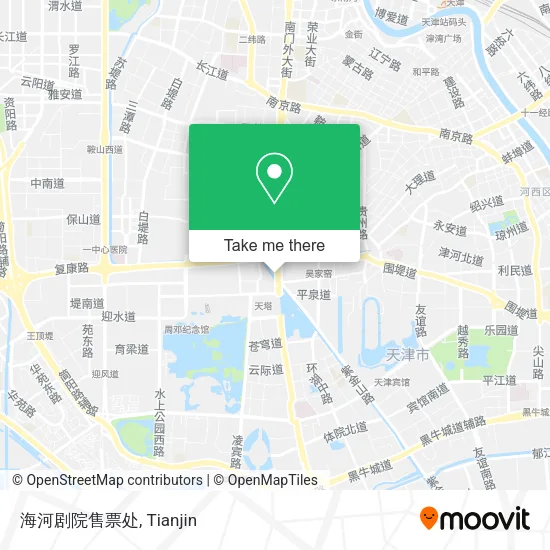 海河剧院售票处 map