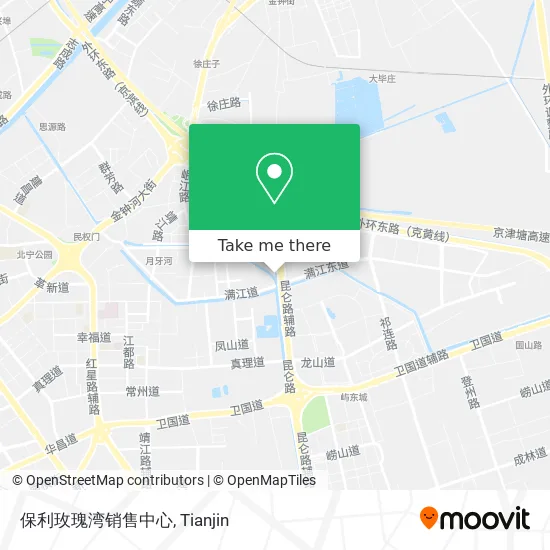 保利玫瑰湾销售中心 map