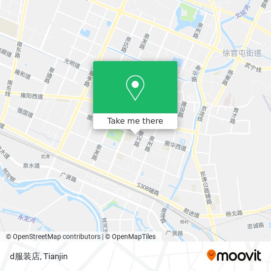 d服装店 map