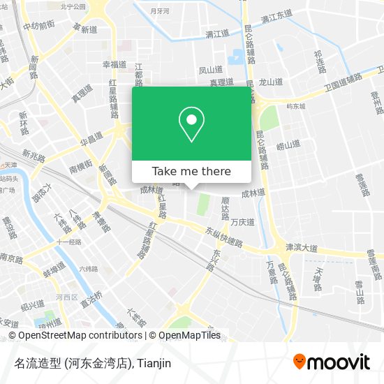 名流造型 (河东金湾店) map
