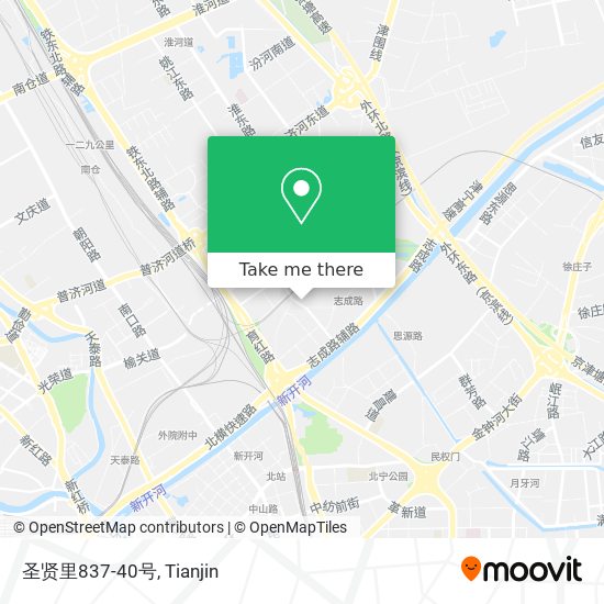 圣贤里837-40号 map