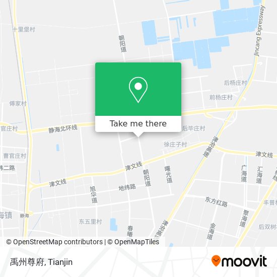 禹州尊府 map