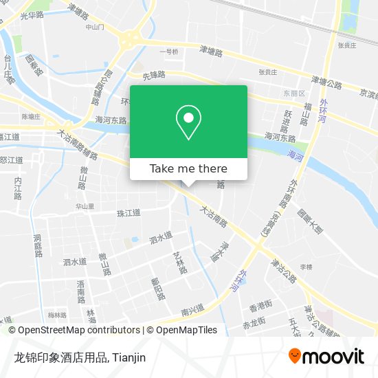 龙锦印象酒店用品 map