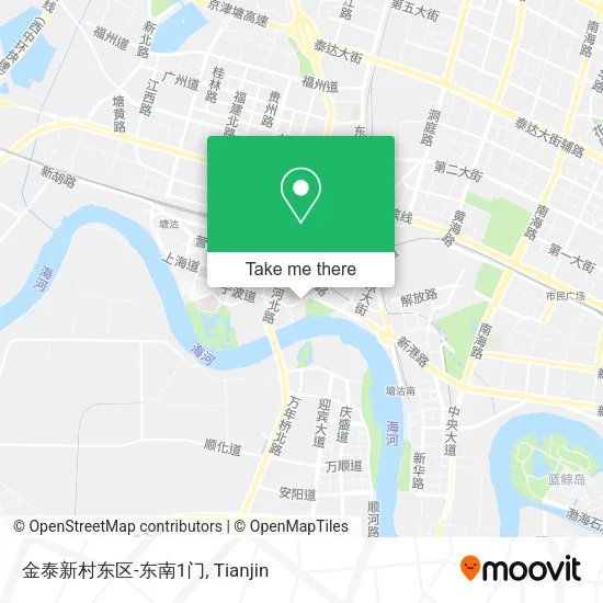 金泰新村东区-东南1门 map