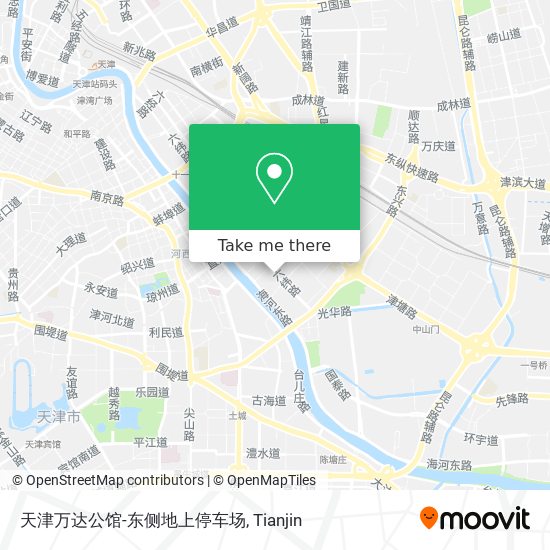 天津万达公馆-东侧地上停车场 map