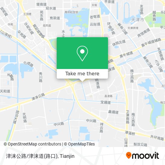 津涞公路/津涞道(路口) map